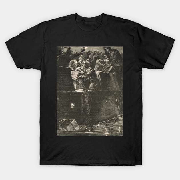 The Boston Tea Party December 16 1773 T-Shirt by artfromthepast